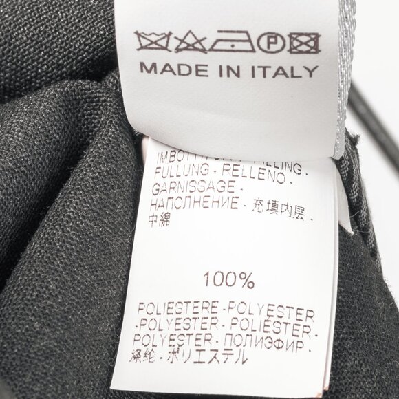 Brunello Cucinelli Anthracite Stretch-Wool Quilted Zip-Hem Trousers - Picture 12 of 13